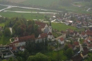 Storchenflug Donau Oberschwaben